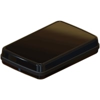 Serpac Waterproof pocket enclosure with black seal; Accepts 0.031" circuit board.