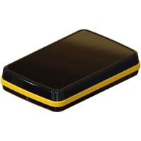 Serpac Waterproof pocket enclosure with yellow seal; Accepts 0.031" circuit board.