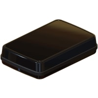 Serpac Waterproof pocket enclosure with black seal; Accepts 0.031" circuit board.