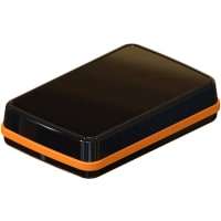 Serpac Waterproof pocket enclosure with orange seal; Accepts 0.031" circuit board.