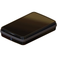 Serpac Waterproof pocket enclosure with gun metal seal; Accepts 0.031" circuit board.