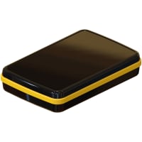 Serpac Waterproof pocket enclosure with yellow seal; Accepts 0.031" circuit board.