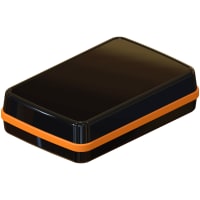 Serpac Waterproof pocket enclosure with orange seal; Accepts 0.031" circuit board.