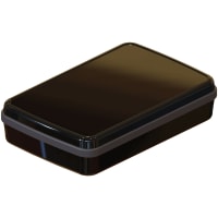 Serpac Waterproof pocket enclosure with gun metal seal; Accepts 0.031" circuit board.