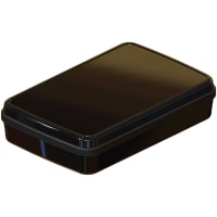 Serpac Waterproof pocket enclosure with black seal; Accepts 0.031" circuit board.