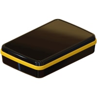 Serpac Waterproof pocket enclosure with yellow seal; Accepts 0.031" circuit board.