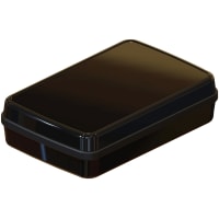 Serpac Waterproof pocket enclosure with black seal; Accepts 0.031" circuit board.