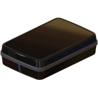 Serpac Waterproof pocket enclosure with gun metal seal; Accepts 0.031" circuit board.