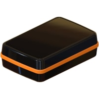 Serpac Waterproof pocket enclosure with orange seal; Accepts 0.031" circuit board.