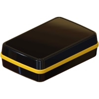 Serpac Waterproof pocket enclosure with yellow seal; Accepts 0.031" circuit board.