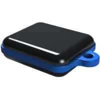 Serpac Pendant enclosure with blue looped seal; Accepts 0.031" circuit board.