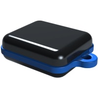 Serpac Pendant enclosure with blue looped seal; Accepts 0.031" circuit board.