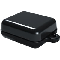 Serpac Pendant enclosure with black looped seal; Accepts 0.031" circuit board.