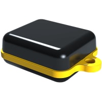 Serpac Pendant enclosure with yellow looped seal; Accepts 0.031" circuit board.