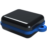 Serpac Pendant enclosure with blue looped seal; Accepts 0.031" circuit board.