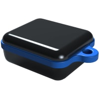 Serpac Pendant enclosure with blue looped seal; Accepts 0.031" circuit board.