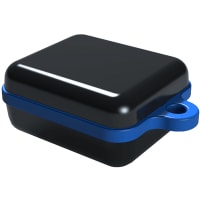 Serpac Pendant enclosure with blue looped seal; Accepts 0.031" circuit board.