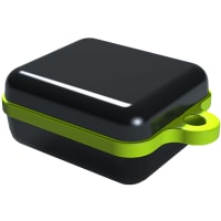 Serpac Pendant enclosure with neon green looped seal; Accepts 0.031" circuit board.