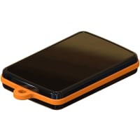 Serpac Pendant enclosure with orange looped seal; Accepts 0.031" circuit board.