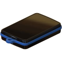 Serpac Pendant enclosure with blue looped seal; Accepts 0.031" circuit board.