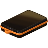 Serpac Pendant enclosure with orange looped seal; Accepts 0.031" circuit board.