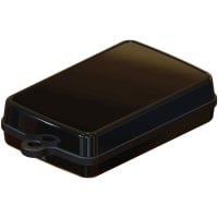 Serpac Pendant enclosure with black looped seal; Accepts 0.031" circuit board.