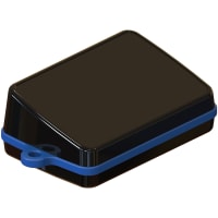 Serpac Sloped pendant enclosure w/ blue looped seal; Accepts 0.031" circuit board.