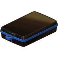 Serpac Pendant enclosure with blue looped seal; Accepts 0.031" circuit board.