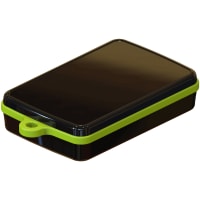 Serpac Pendant enclosure with neon green looped seal; Accepts 0.031" circuit board.