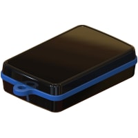 Serpac Pendant enclosure with blue looped seal; Accepts 0.031" circuit board.