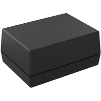 Serpac Textured Top Desktop Enclosure with 9V Battery Comprt., 4.38x 3.25x2.00 in.