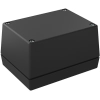 Serpac Textured Top Desktop Enclosure with Access Comprt., 4.38x3.25x2.50 in.