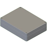 Serpac Watertight Polycarbonate EnclosureGray/Gray6.30 x 4.72 x 1.59 in.