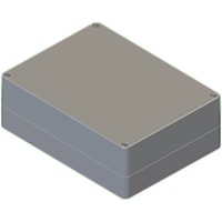 Serpac Watertight Polycarbonate EnclosureGray/Gray6.30 x 4.72 x 2.18 in.