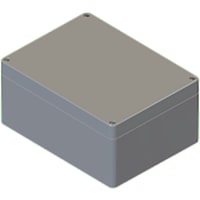 Serpac Watertight Polycarbonate EnclosureGray/Gray6.30 x 4.72 x 2.95 in.