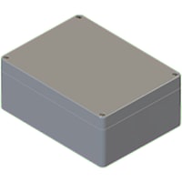 Serpac Watertight Polycarbonate EnclosureGray/Gray6.30 x 4.72 x 2.61 in.