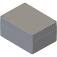 Serpac Watertight Polycarbonate EnclosureGray/Gray6.30 x 4.72 x 3.20 in.