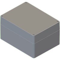 Serpac Watertight Polycarbonate EnclosureGray/Gray6.30 x 4.72 x 3.54 in.