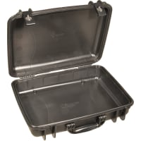 Serpac Case;Carrying/Equipment;Waterproof;Airtight;IP67;Resin;Blk;15.53x19.75x5.4in