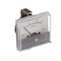 Shurite Panel Meter, Volt, Elec, Analog, Range 0-15VDC, Dim 2.53"Lx1.99"Wx2.31"H, Polystyrene