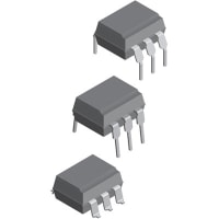 Siliconix / Vishay DC Input Phototransistor Output Optocoupler, Through Hole, 6-Pin PDIP