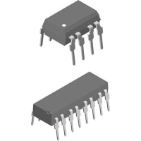 Siliconix / Vishay CNY74-2H DC Input Transistor Output Dual Optocoupler, Through Hole, 8-Pin PDIP