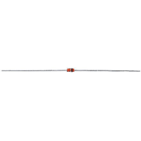 Siliconix / Vishay BZX55C22-TR Zener Diode, 22V 6% 0.5 W Through Hole 2-Pin DO-35