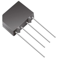 Siliconix / Vishay 2KBP005M-E4/51, Bridge Rectifier, 2A 50V, 4-Pin KBPM