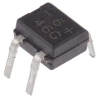 Siliconix / Vishay MB6M-E3/45, Bridge Rectifier, 0.8A 600V, 4-Pin MBM