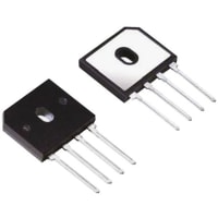 Siliconix / Vishay BU1510-E3/45, Bridge Rectifier, 15A 1000V, 4-Pin BU