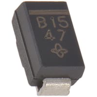 Siliconix / Vishay B150-E3/5AT, SMT Schottky Diode, 50V 1A, 2-Pin DO-214AC