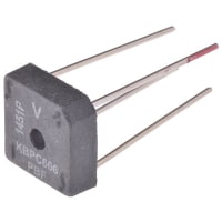 Siliconix / Vishay VS-KBPC606PBF, Bridge Rectifier, 6A 600V, 4-Pin D 72