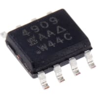 Siliconix / Vishay SI4909DY-T1-GE3 Dual P-channel MOSFET Transistor, 6.5 A, 40 V, 8-Pin SOIC