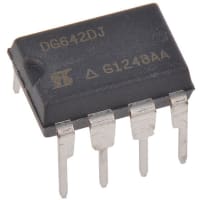 Siliconix / Vishay DG642DJ-E3, Video Switch IC Single SPDT, -5 - +8 V, 8-Pin PDIP